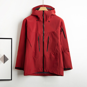 Chaqueta Cortavientos Impermeable Unisex de 3 Capas con Capucha y Cierre de Cremallera para Senderismo, Impermeable - Venta al por Mayor - Product Image 4