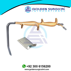 Retractor de fibra óptica Tebbetts de doble mango con extremo liso, instrumentos de aumento de senos para cirugía plástica de 18,5 cm - Product Image 6