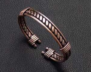 Handmade Fashion <b>Copper</b> <b>Bracelet</b> <b>Pure</b> Solid <b>Copper</b> Bangle Best Price for Luxury Accessory - Product Image 2