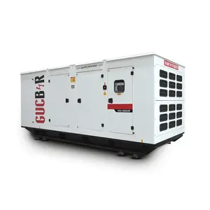 Generator 630 kVA 500 kW bertenaga oleh mesin Doosan dengan pilihan alternator kanopi Trailer tipe kontainer tipe 50 Hertz 230V