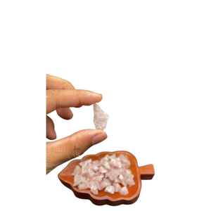 Vente en gros de copeaux de cristal de quartz rose naturel, gravier de pierre brute - Product Image 1