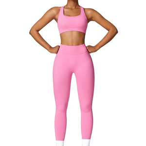 Sujetador deportivo de alto impacto para mujer, conjuntos de yoga elásticos personalizados para mujer, novedad de 2025 - Product Image 6