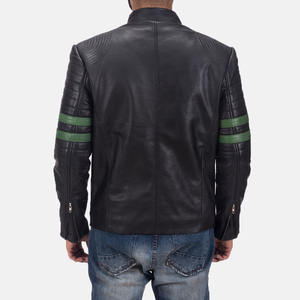 Trendy Durable Men's Leather <b>Jackets</b> <b>Winter</b> Stand Collar Front Logo Wholesale High Quality Custom Made Outerwear Professional - Product Image 3