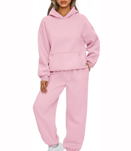 High Quality Custom <b>Jogging</b> 2 Piece Set <b>Ladies</b> <b>Jogging</b> Set Tracksuit Custom Tracksuits for <b>Ladies</b> - Product Image 1