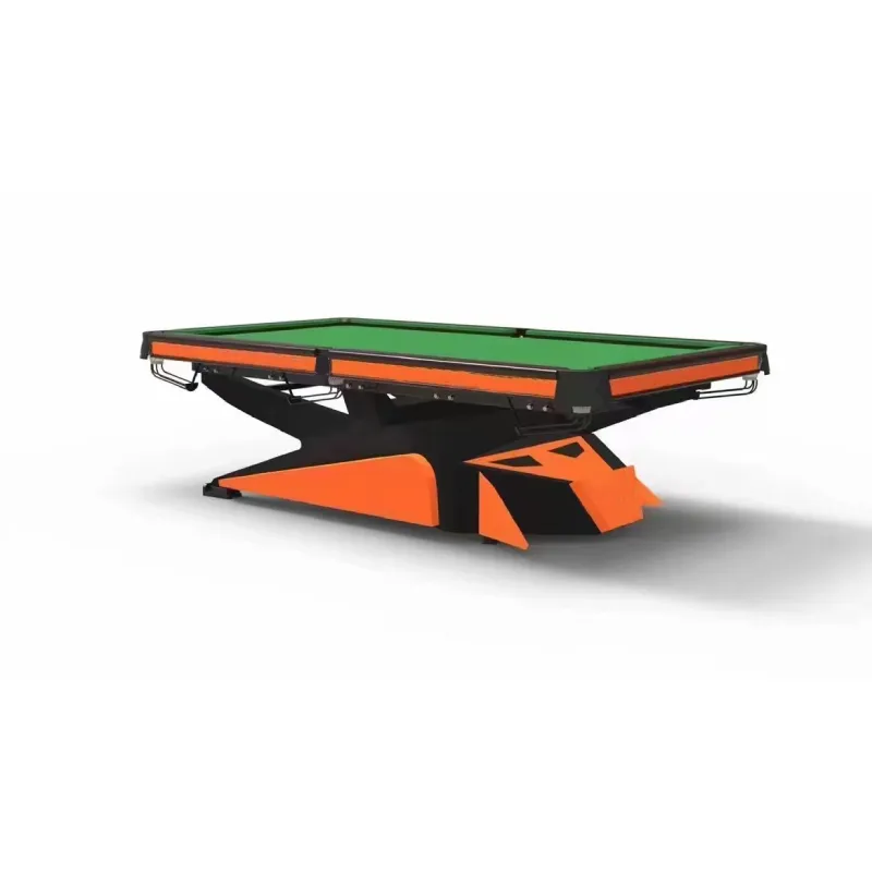 2024 Nieuwe Ontwerpen High-End Moderne Stijl Luxe Snooker Biljarttafels 9ft 8ft 7ft Grootte Massief Hout En Leistenen Pooltafel Te Koop