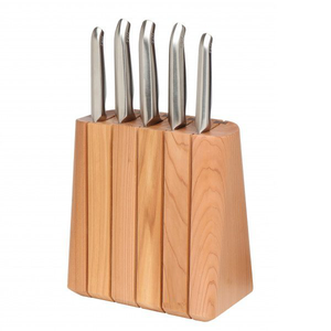 Acacia Wood <b>Knife</b> <b>Holder</b> Kitchen Accessories Admirable Quality Square Shape Storage <b>Holder</b> Rack Best Design - Product Image 3