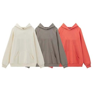 Sweat à capuche d'hiver léger et essentiel pour hommes de haute qualité 100% coton pull surdimensionné avec doublure en tricot sweat à capuche - Product Image 1