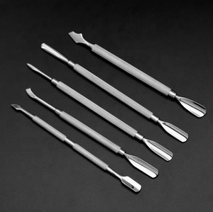 ที่ดันหนังกำพร้าเล็บแบบสองด้าน สแตนเลส สำหรับขจัดหนังกำพร้าที่ตายแล้วและทำเล็บเจล - Product Image 6