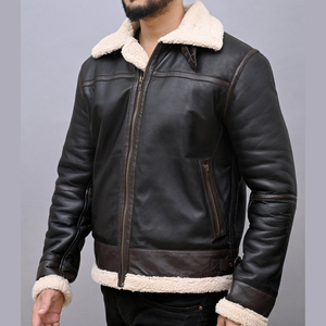 Chaqueta de Cuero Personalizada para Hombre con Cuello Alto y Logotipo Frontal, Impermeable, para Invierno, Material de Poliéster/Algodón - Product Image 3