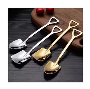 ช้อนตักช้อนตักทำจากสแตนเลสและทองเหลืองช้อนรับประทานอาหารเย็นของโรงแรม - Product Image 1