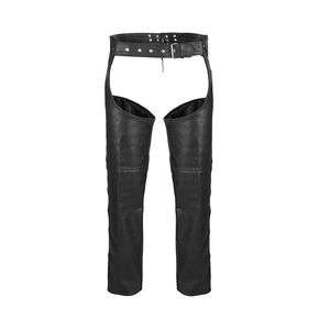 Chaparreras de Cuero para Hombre, Talla Grande, Resistentes al Viento, con Interior Suave, Fáciles de Poner, Impermeables y Transpirables - Product Image 5