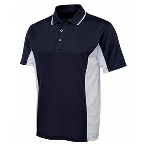 2025 deux tons contraste coton vêtements de sport Polo hommes panneau latéral Polo Sport maille panneau latéral Polo - Product Image 3