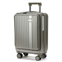 Ensemble de bagages rigides haut de gamme avec serrure et construction durable. Valise à roulettes silencieuses