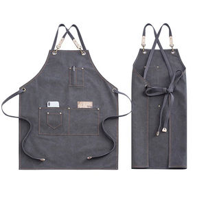 Wholesale Customized Kitchen Cheap Canvas <b>Apron</b> in Kitchen Home <b>Work</b> Canvas <b>Apron</b> - Product Image 6