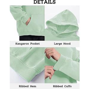 100% coton lourd solide pull à capuche pour hommes hiver OEM Service lourd GSM sweat à capuche pull conception sweat à capuche surdimensionné - Product Image 5