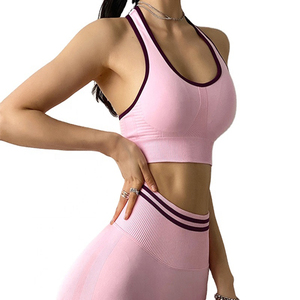 Hot Sale Sexy Padded Yoga Bra High Quality Women Sport Fitness Workout Stretch Beautiful <b>Back</b> Gym Running Sports Bra Women - Product Image 6