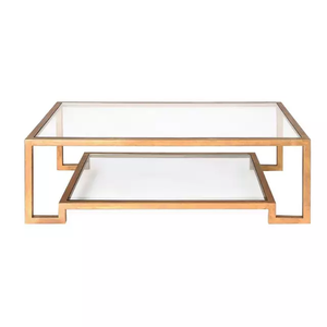 Meubles de salon de style rond pieds modernes en métal argenté - Product Image 3