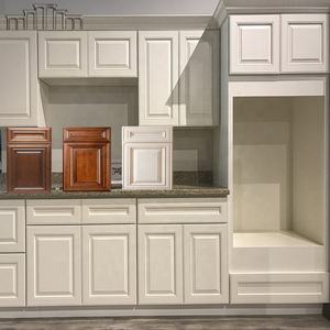 Puertas de armarios de cocina, Panel elevado blanco elegante de MDF de madera sólida con acabado Natural, precio de fábrica de Vietnam, venta al por mayor - Product Image 5