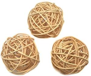 Bola de ratán Natural tejida a mano, decoración para adornos navideños, variedad de tamaños, embalaje personalizado hecho en Vietnam, venta al por mayor - Product Image 4