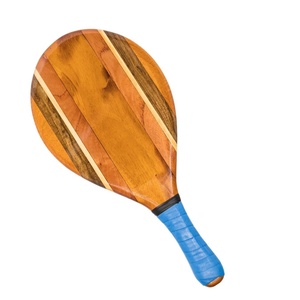 Juego de Palas de Frescobol Hechas a Mano, Elegantes y Nuevas, Artesanía en Madera de Mango, Duraderas y Elegantes, Coleccionables Europeas - Product Image 6