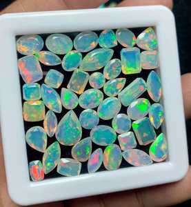 Ópalo Etíope Natural, Gema Suelta, Grado AA+, Genuino, Radiante, Brillo Arcoíris, Ideal para Fabricantes de Joyas, Colgante, Collar - Product Image 4