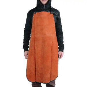 Cuero genuino de la mejor calidad hecho en el mejor material Delantales de seguridad de alta calidad MOQ bajo Delantales de seguridad del mejor estilo en stock nuevo - Product Image 6