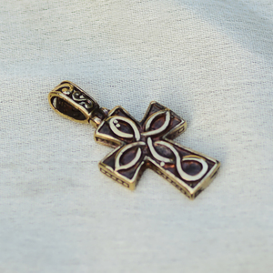 Collier pendentif serpent en laiton, design gothique vintage, plaqué or, collier statement pour homme, vente en gros OEM ODM - Product Image 5