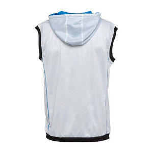 Men's <b>Sleeveless</b> Workout <b>Hoodie</b> Lightweight Quick Dry Summer Fitness Wear Singlet Hooded Tank Tops Men's Clothing Zipper - Product Image 5