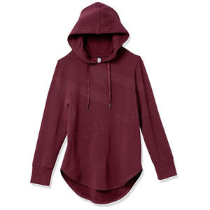 OEM personalizado Sudadera con capucha Puff estampado Crop Top algodón sudaderas con capucha mujer liso algodón mujeres Sudadera con capucha - Product Image 3