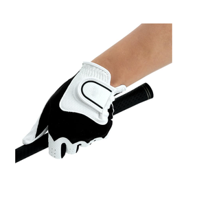 Guantes de golf con logotipo personalizado Protección de Palma transpirable Cuero genuino Impermeable Sintético Deportes Servicio personalizado OEM disponible - Product Image 5