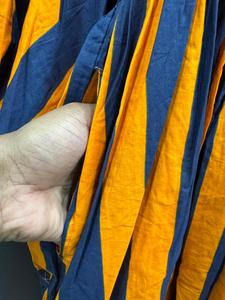 เดรสผ้านุ่มระบายอากาศได้ดีเป็นมิตรกับสิ่งแวดล้อมผ้าฝ้ายแท้พิมพ์ลายมิดิลำลองมีรอบเอวตามธรรมชาติสำหรับการเดินทางไปชายหาดในอินเดีย - Product Image 5