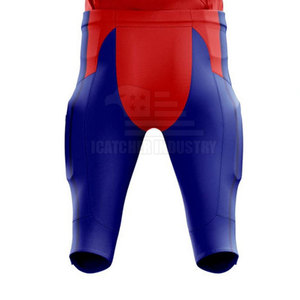 Uniforme de football américain 100% Polyester Sports Wear Team Jersey Uniforme de football américain Uniforme de football américain de qualité supérieure - Product Image 6
