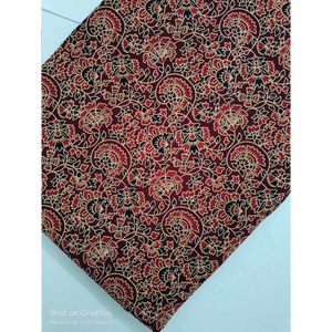 ผ้าพิมพ์ลายด้วยมือสำหรับชุดเดรสผ้าทออินเดีย2024ดีไซน์ทันสมัย - Product Image 5