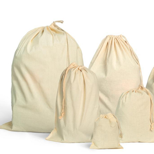 Sac à dos unisexe en polyester de haute qualité avec cordon de serrage en coton organique sangle personnalisable chaîne étanche style logo élégant - Product Image 1