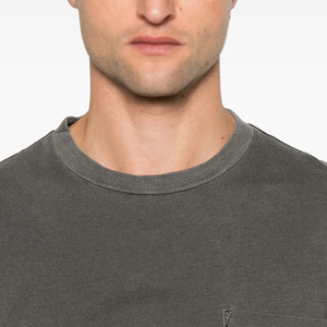 เสื้อยืดผ้าฝ้ายสีดำคุณภาพสูงสำหรับทุกเพศ, เสื้อลำลองสวมใส่สบายระบายอากาศได้อเนกประสงค์เครื่องแต่งกายหลายโอกาส - Product Image 4