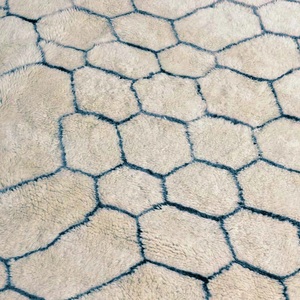 Beau tapis Boucherouite fait à la main, à forte demande, Vintage, style marocain, berbère, tapis de sol pour chambre à coucher, pour la décoration de la maison - Product Image 2