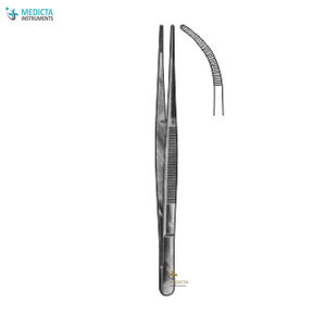 Brophy-Pinzas de tejido curvado para uso Dental, 20cm, instrumentos - Product Image 4