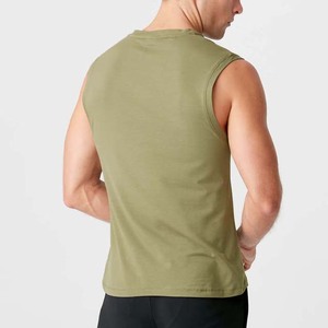 Haute qualité Logo personnalisé chemise sans manches gilet course Muscle entraînement musculation sport débardeur Gym sans manches débardeurs hommes - Product Image 2