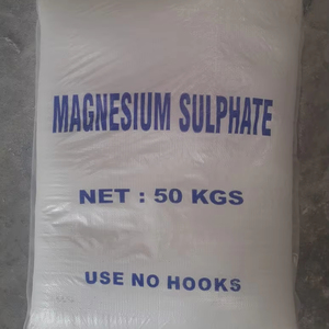 Sulfato de Magnesio Heptahidratado con 95% de Pureza, Grado Laboratorio, Sal de Epsom en Forma Cristalina, Aplicaciones Químicas, Textiles y Tratamiento de Aguas, Radhe - Product Image 1