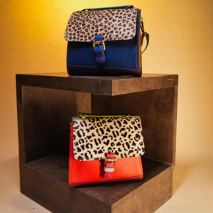 Nouveau Style cuir recyclé couleur trapu sac à bandoulière haute qualité imprimé Animal fourrure cuir sac à main multicolore femmes sac à bandoulière - Product Image 3