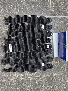 Meilleure vente 100% cheveux humains vague naturelle vierge vietnamienne cuticule cheveux alignés Double trame couleur naturelle - Product Image 3