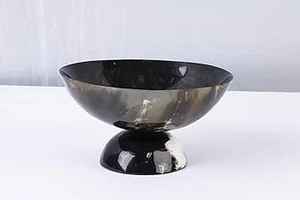 Bol de service en corne de buffle naturel de qualité supérieure fabriqué à la main jetable pour les magasins de détail chics Showrooms Option économique AALIYAN - Product Image 4