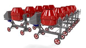 CHIHO Máquinas mezcladoras de tambor de hormigón de alta calidad Batidora Mezcladora De Concreto Betonniere Hecho en Vietnam - Product Image 6