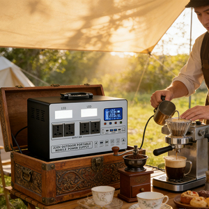 Planta de Energía Portátil para el Hogar de 500W 630WH, Fuente de Alimentación para Exteriores, Generador Solar para Camping y Pesca - Product Image 6