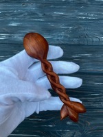 Cuillère en bois massif durable, best-seller, pour la cuisine, la pâtisserie et la préparation des aliments, disponible en gros