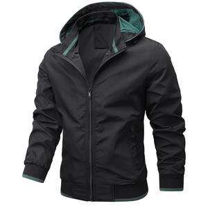 Transpirable a prueba de viento temporada de invierno servicio OEM venta al por mayor mejor diseño hombres mujeres soporte grueso frontal Color sólido Regular Fit Bomber - Product Image 1