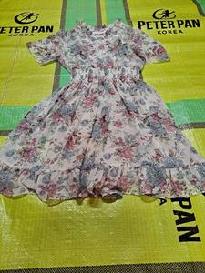 Used Clothes(clothing) : Ladies Silky One-piece <b>Dress</b> - Product Image 6