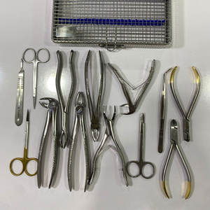 Instruments dentaires de qualité supérieure pour instruments de chirurgie dentaire professionnels enduits d'or kit d'outils de précision 1 ensemble - Product Image 1