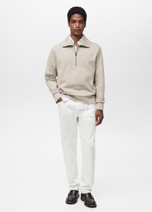 เสื้อสเวตเชิ้ตคอโปโลมีซิปขนาดใหญ่พิเศษสำหรับผู้ชายเสื้อสวมหัวมีฮู้ดสำหรับผู้ชาย - Product Image 5