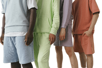 Shorts décontractés pour hommes en tissu Oxford de haute qualité, nylon/coton, taille mi-haute, avec bande ajustable, couleur unie, style urbain, écologiques et imperméables